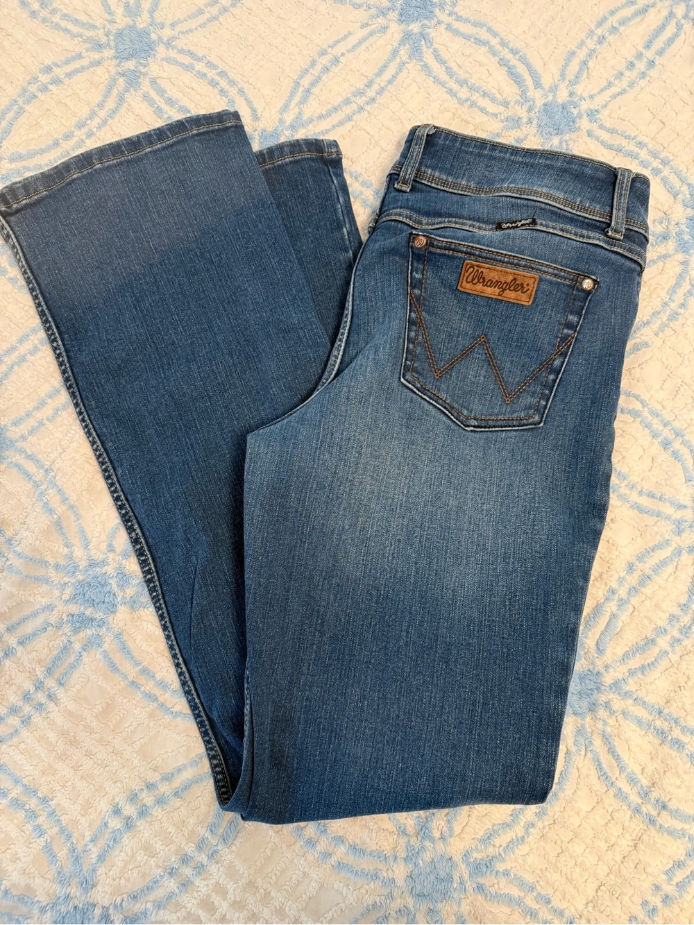 Women’s Wrangler bootcut jeans 13/14 long